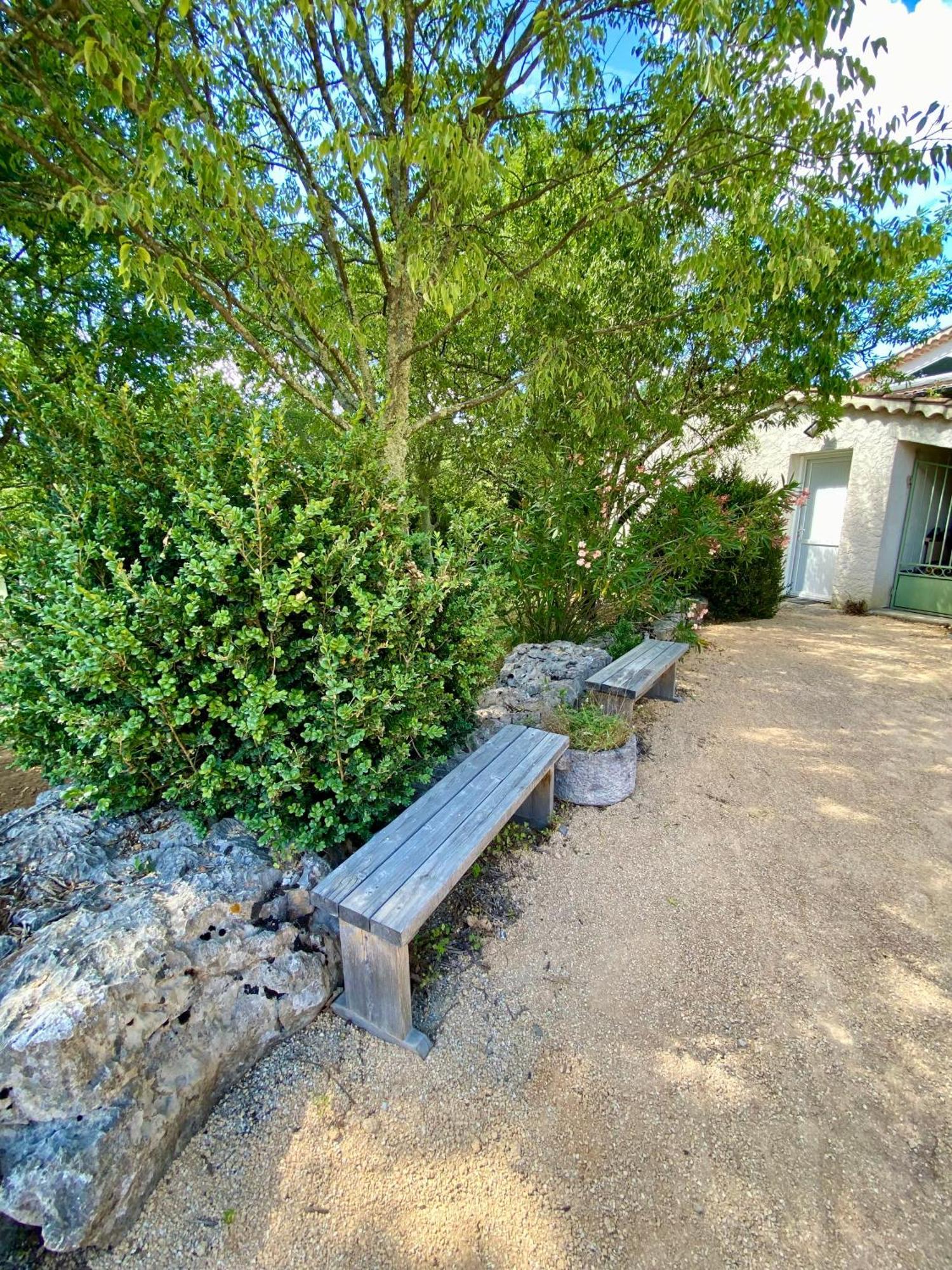 Maison Pour 12P, Piscine A Debordement Chauffee D'Avril A Octobre Inclus Ruoms Extérieur photo