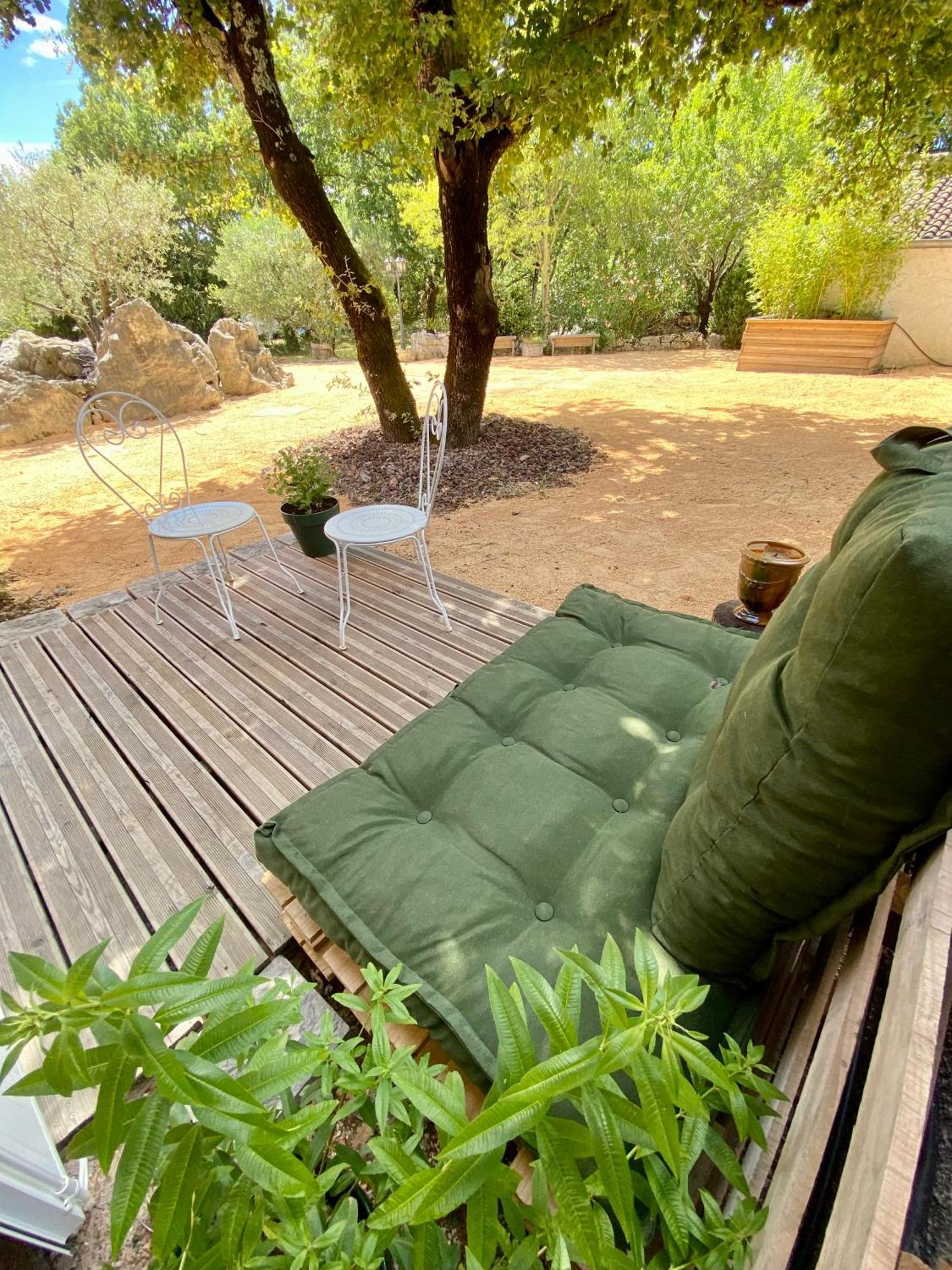 Maison Pour 12P, Piscine A Debordement Chauffee D'Avril A Octobre Inclus Ruoms Extérieur photo